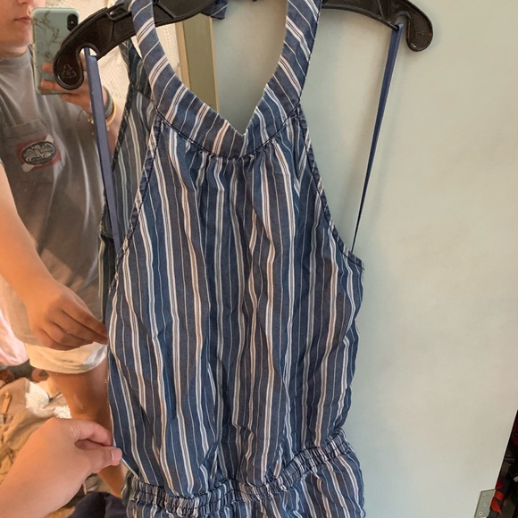 Romper open back with a tie in the back - Picture 1 of 2